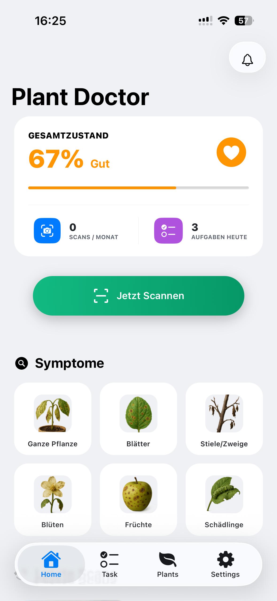 PlantDoctor Übersicht